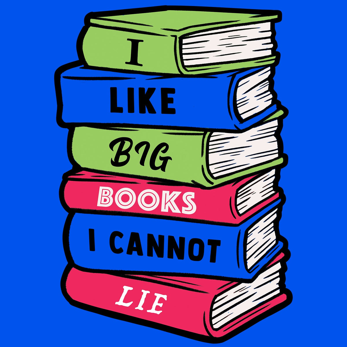 I Like Big Books Tee product image 2