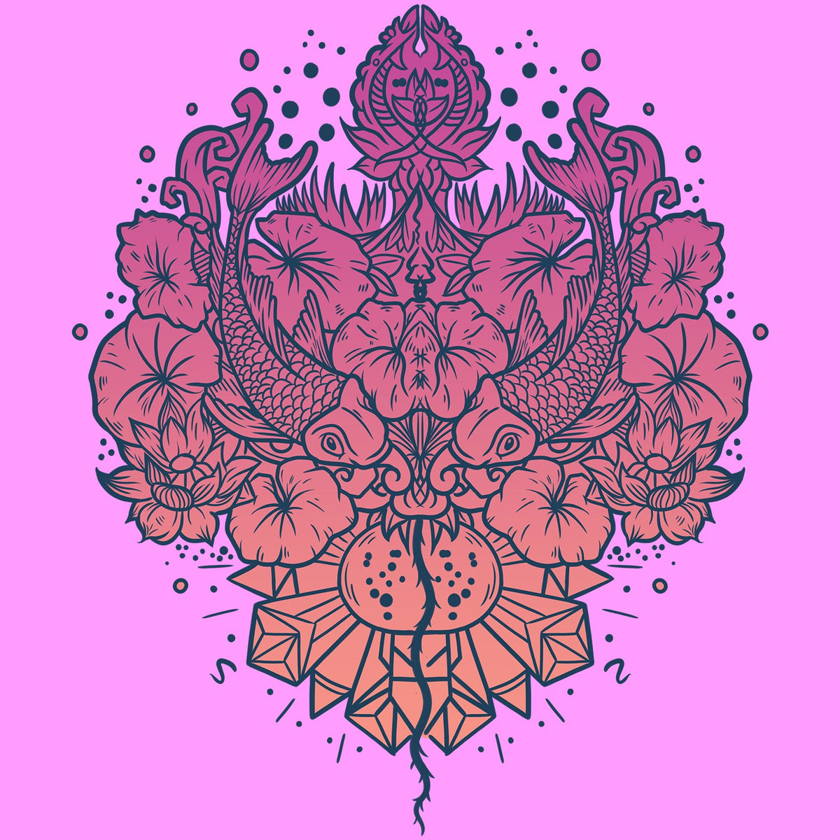 Fish Mandala Tee product image 2
