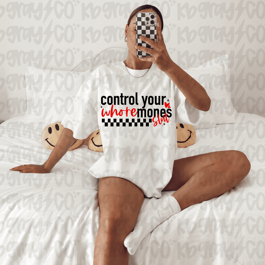 Control your whore-mones