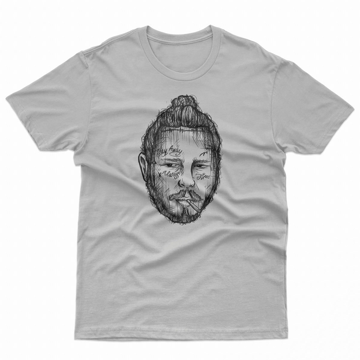 Post Malone Inspired Art Tee product image 1