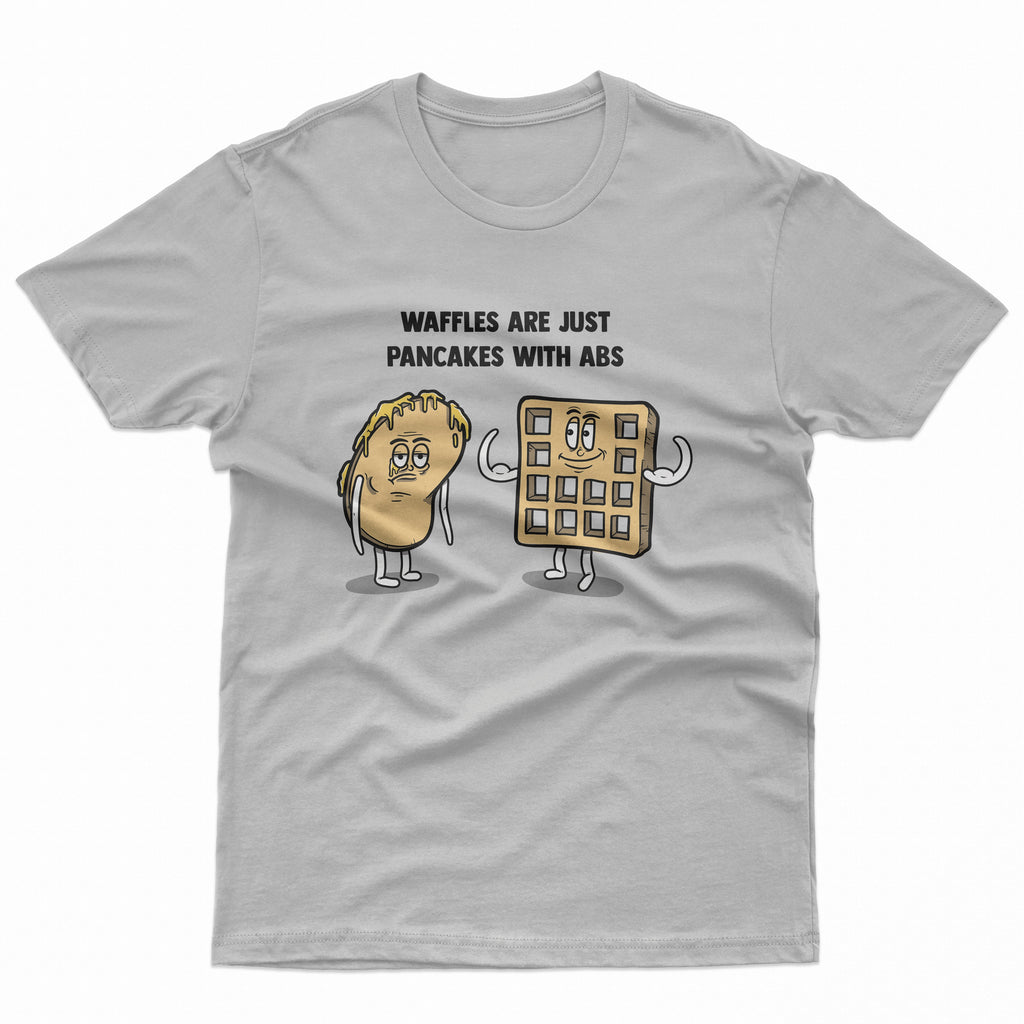 Waffles are Pancakes with Abs Tee product image 1