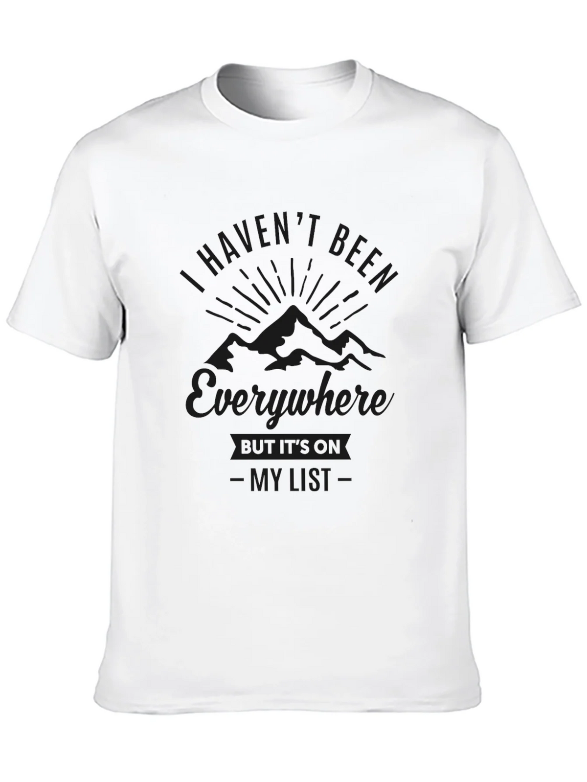 Travel Lovers Black T-Shirt product image 9