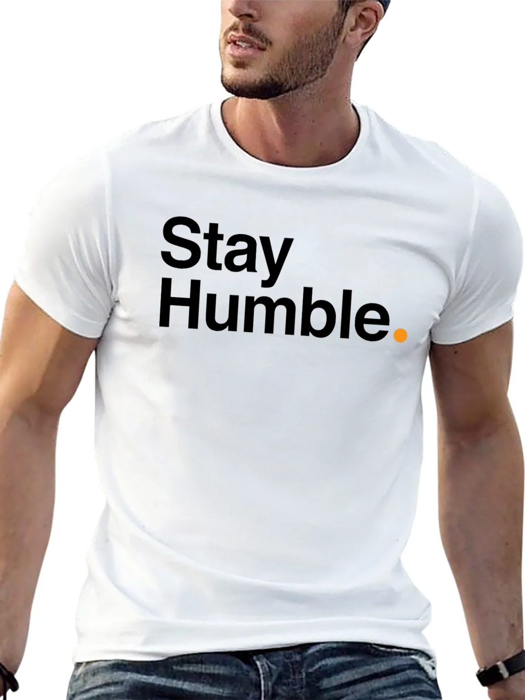 Stay Humble Black T-Shirt product image 12