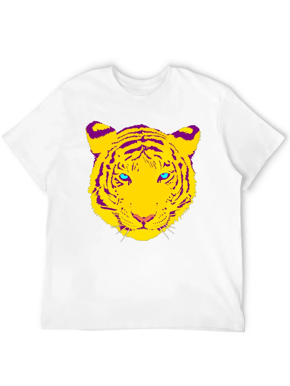 Vibrant Tiger Graphic Tee - Bold Animal Print Shirt product image 11