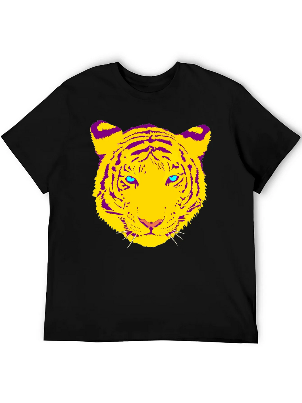 Vibrant Tiger Graphic Tee - Bold Animal Print Shirt product image 5