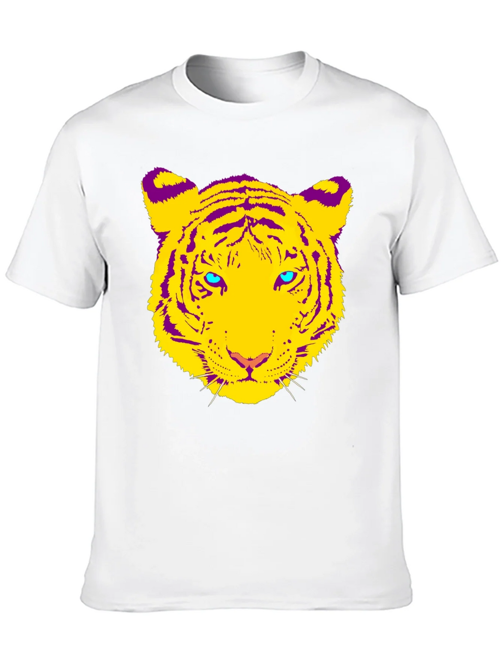 Vibrant Tiger Graphic Tee - Bold Animal Print Shirt product image 9