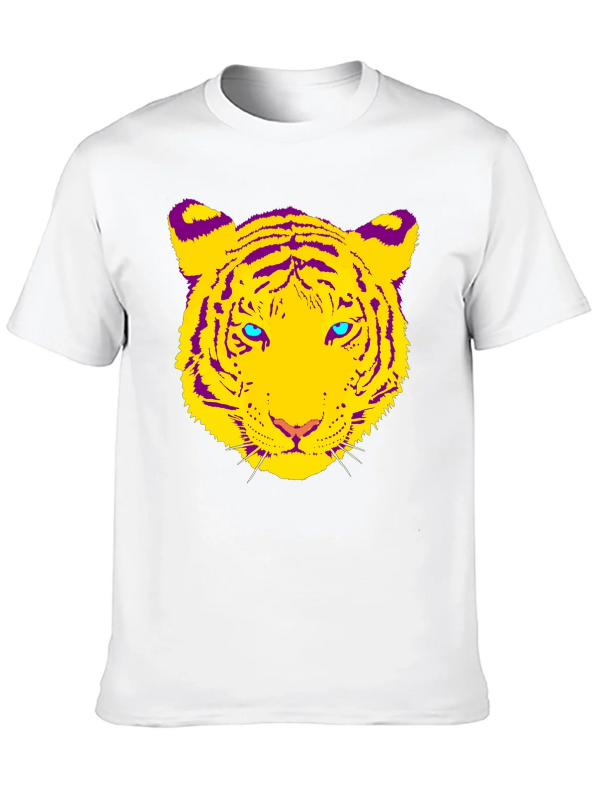 Vibrant Tiger Graphic Tee - Bold Animal Print Shirt product image 9