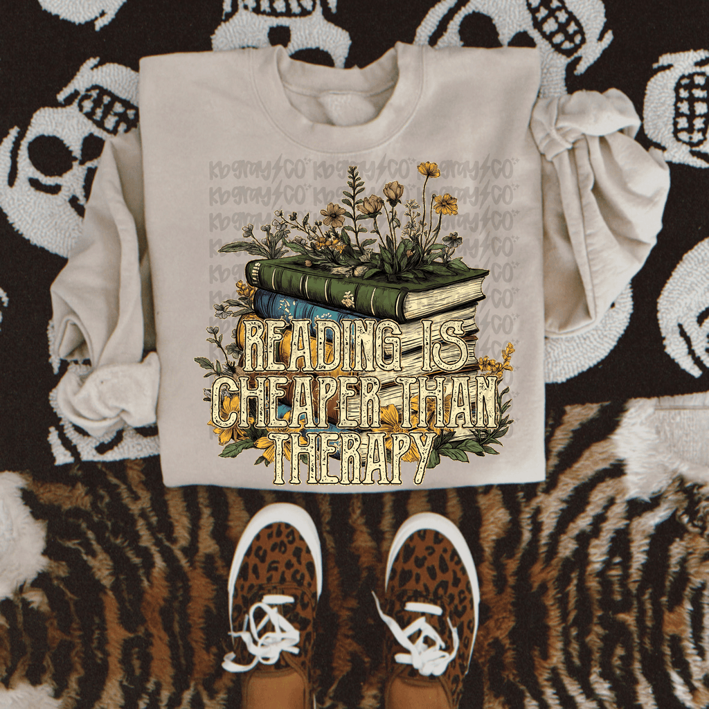 Reading is cheaper than therapy