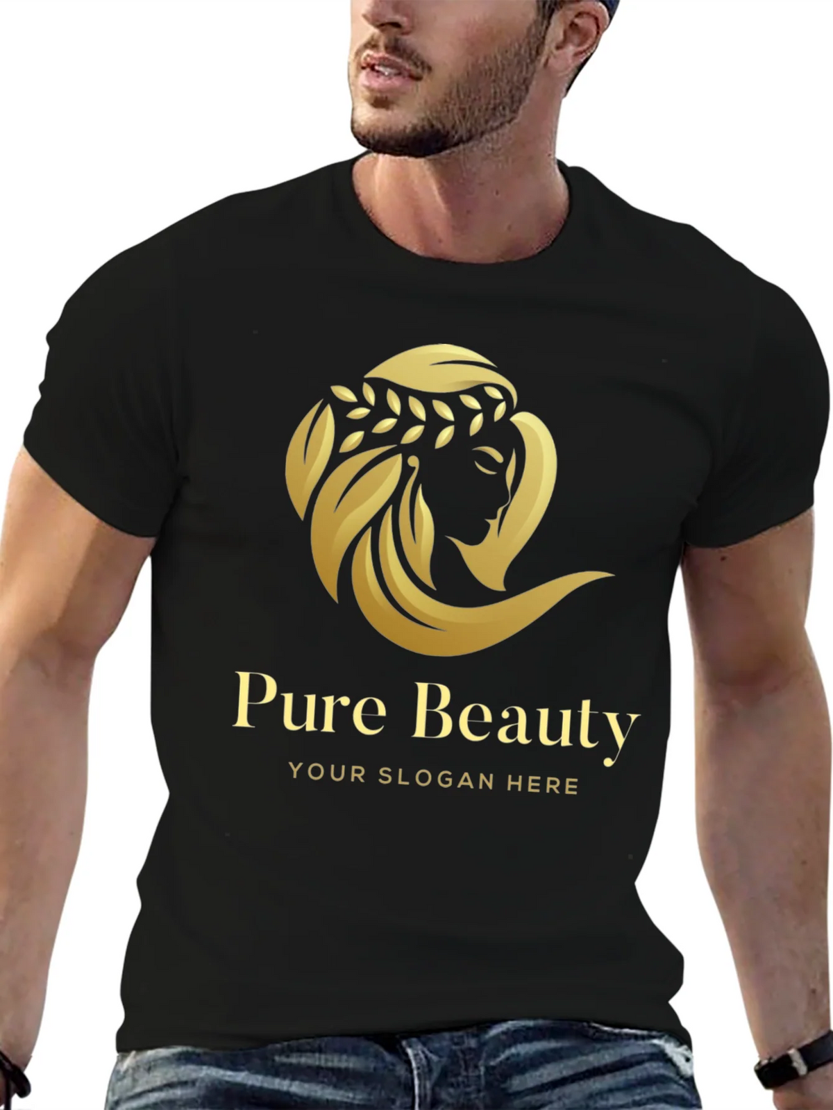 Pure Beauty Graphic T-Shirt - Stylish Unisex Tee product image 6