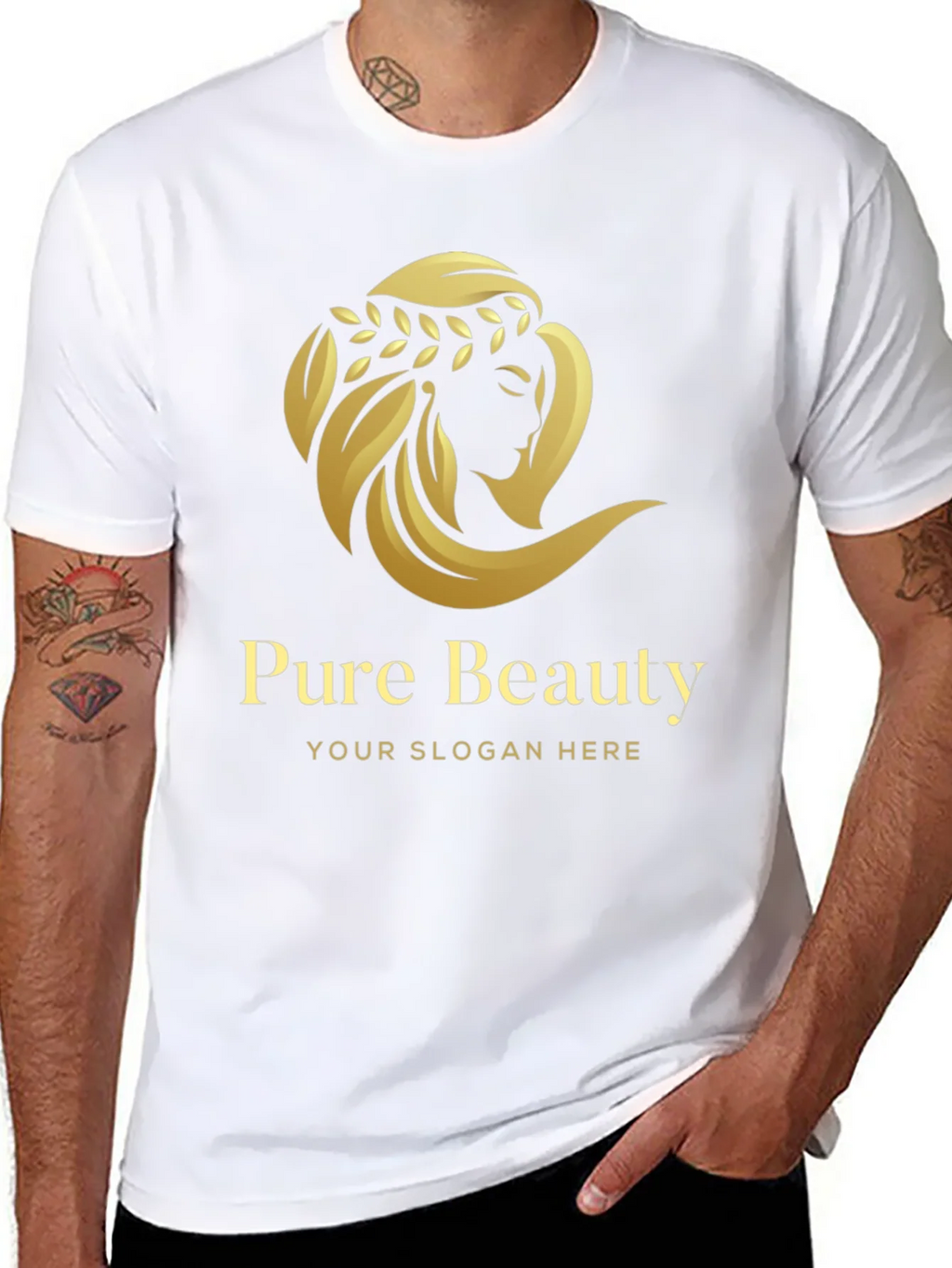 Pure Beauty Graphic T-Shirt - Stylish Unisex Tee product image 7