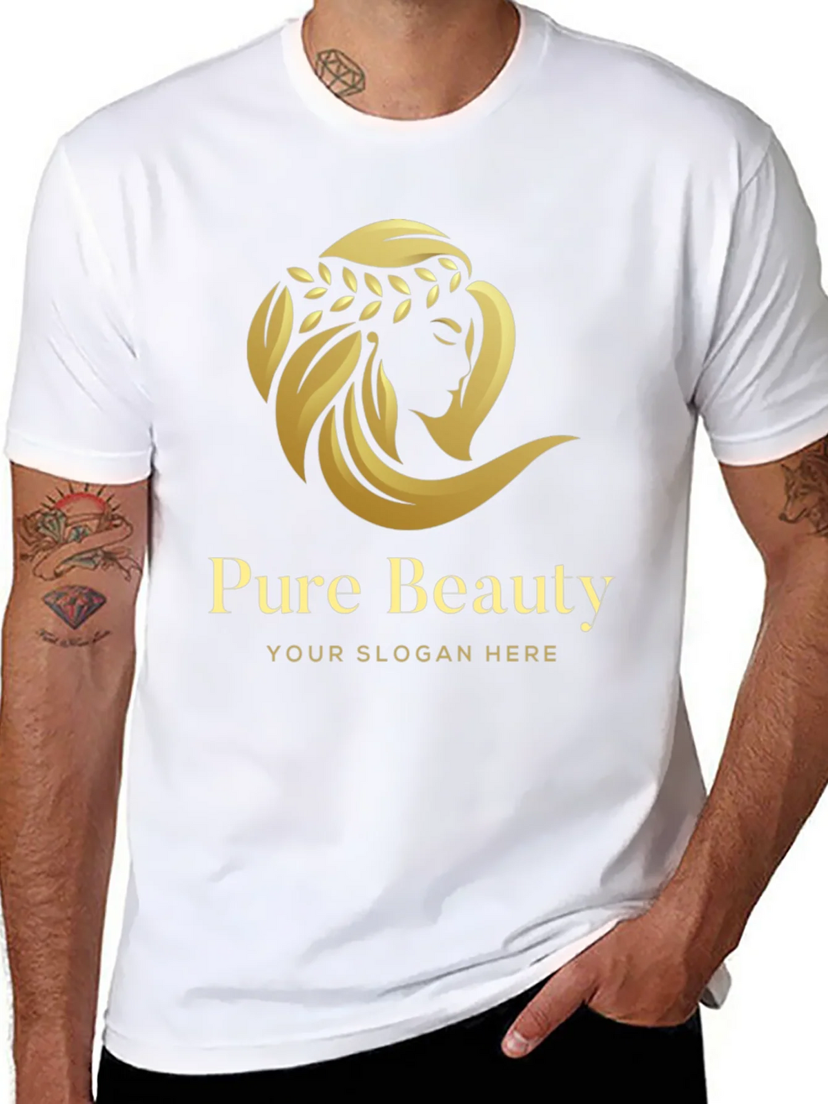 Pure Beauty Graphic T-Shirt - Stylish Unisex Tee product image 7