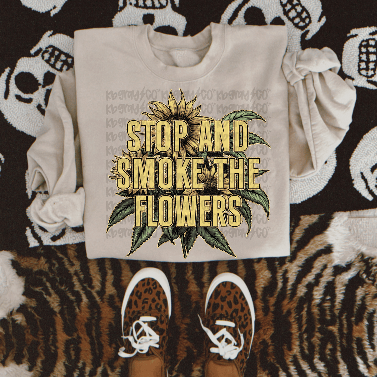 Stop and smoke the flowers