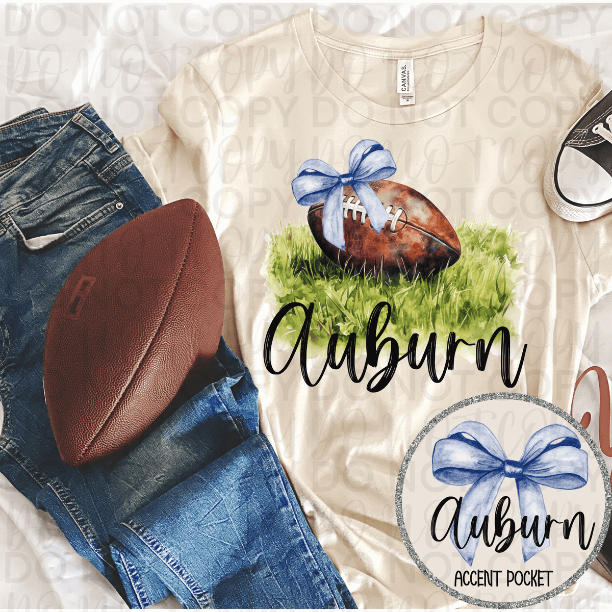 All Teams Football Bow