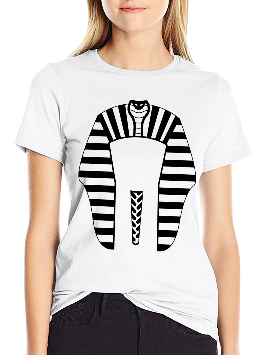 Mens Black Pharaoh Cobra Graphic T-Shirt product image 8
