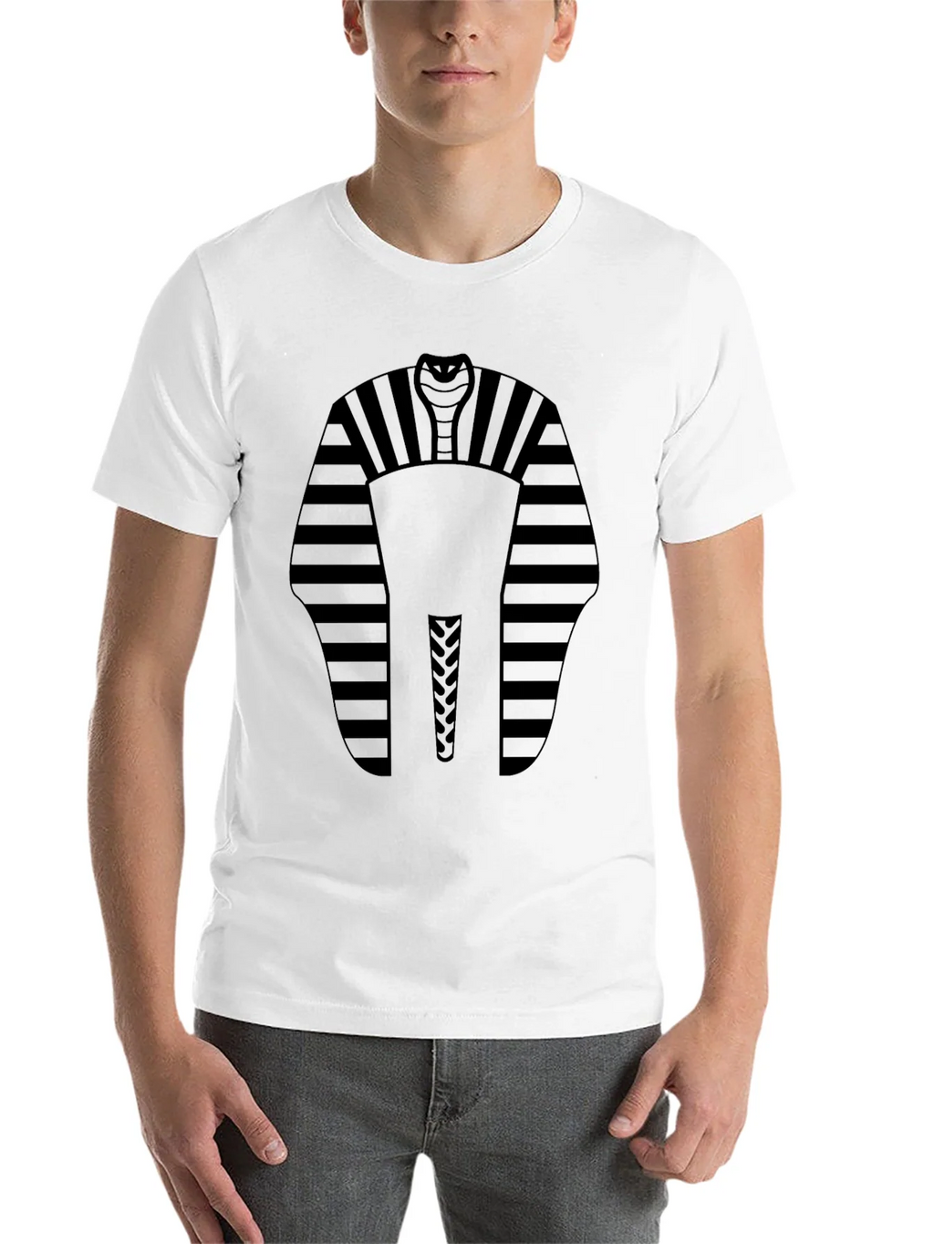 Mens Black Pharaoh Cobra Graphic T-Shirt product image 10
