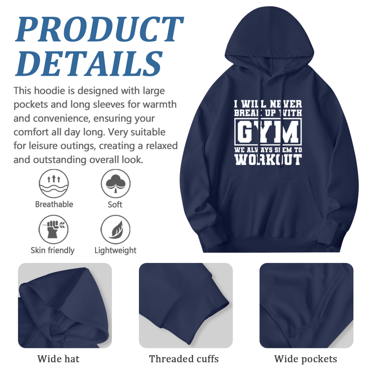 Creative Design Hoodie - Streetwear Art Pullover #0595 product image 6