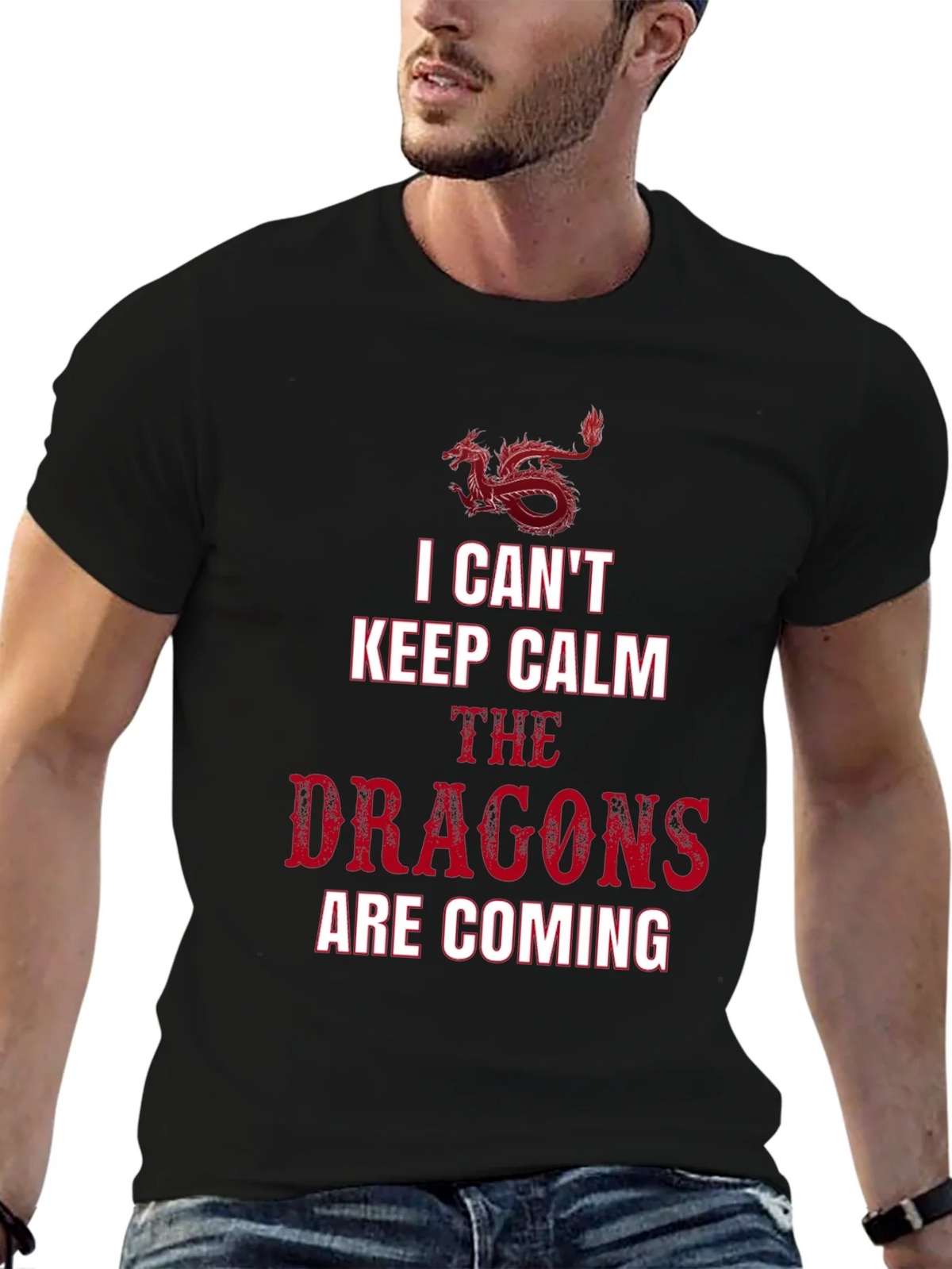 I Cant Keep Calm Dragons T-Shirt product image 6