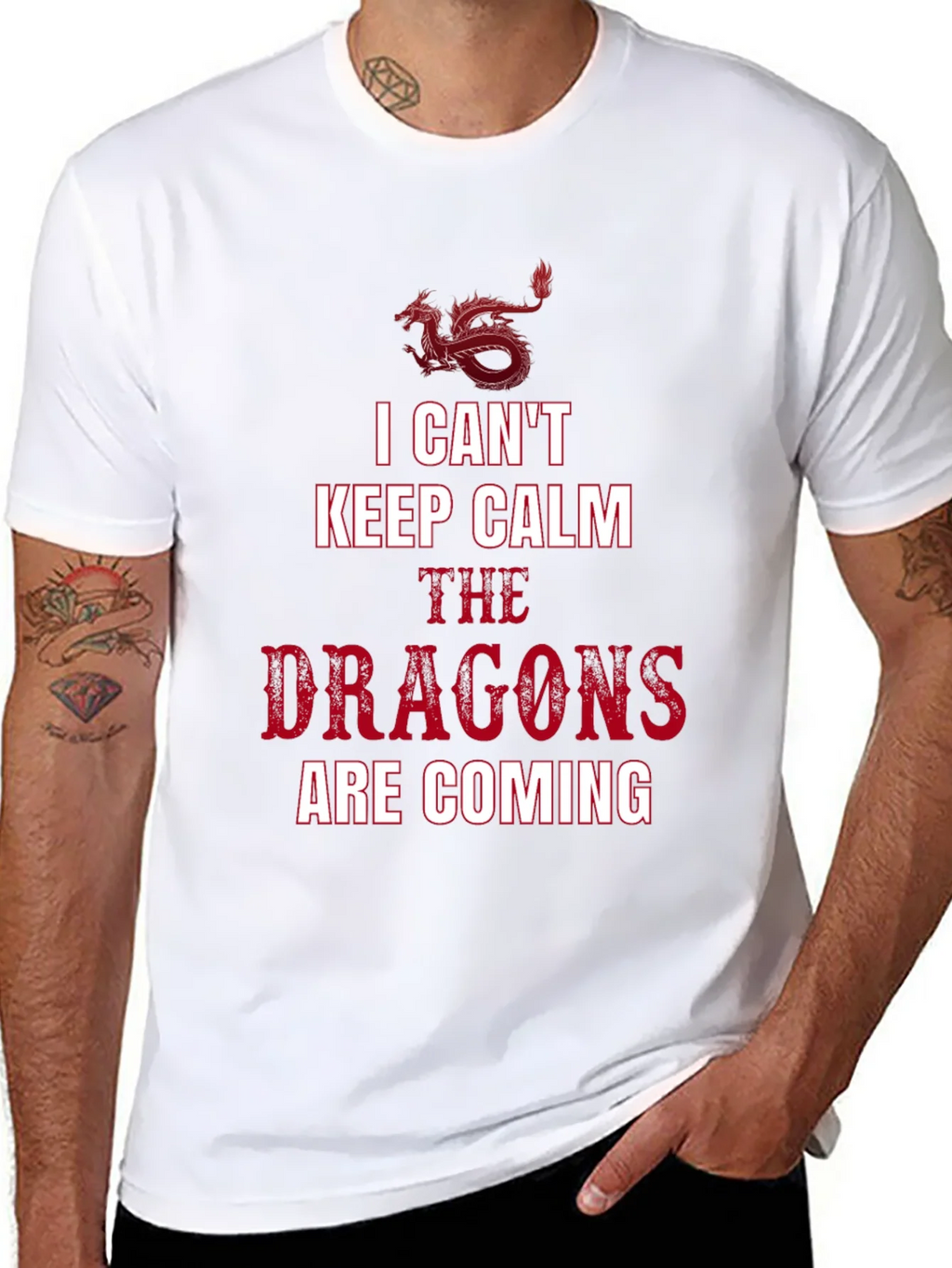 I Cant Keep Calm Dragons T-Shirt product image 7