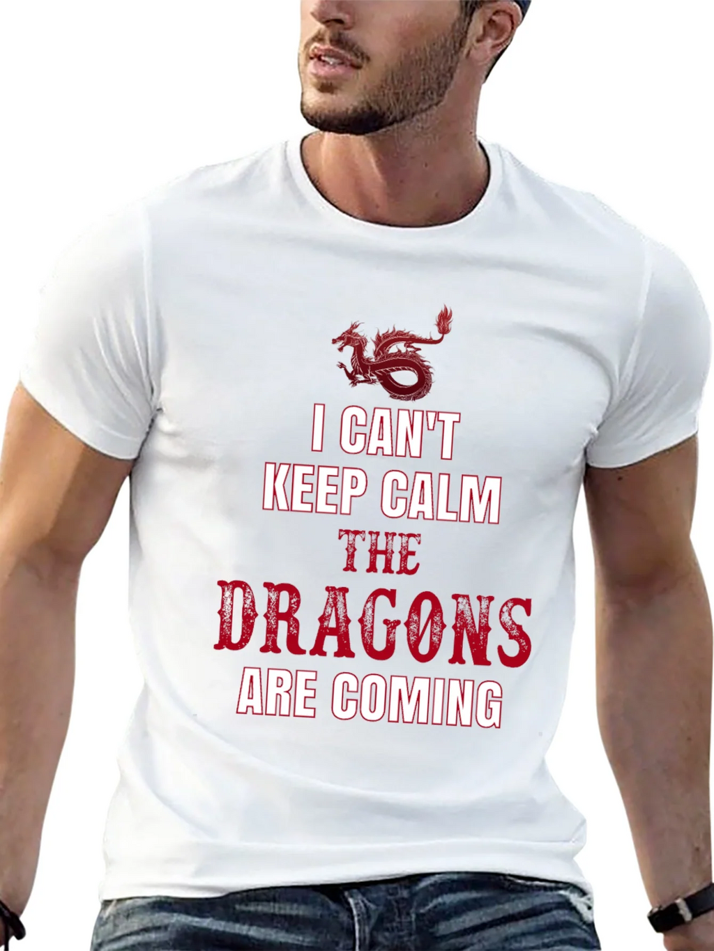 I Cant Keep Calm Dragons T-Shirt product image 12