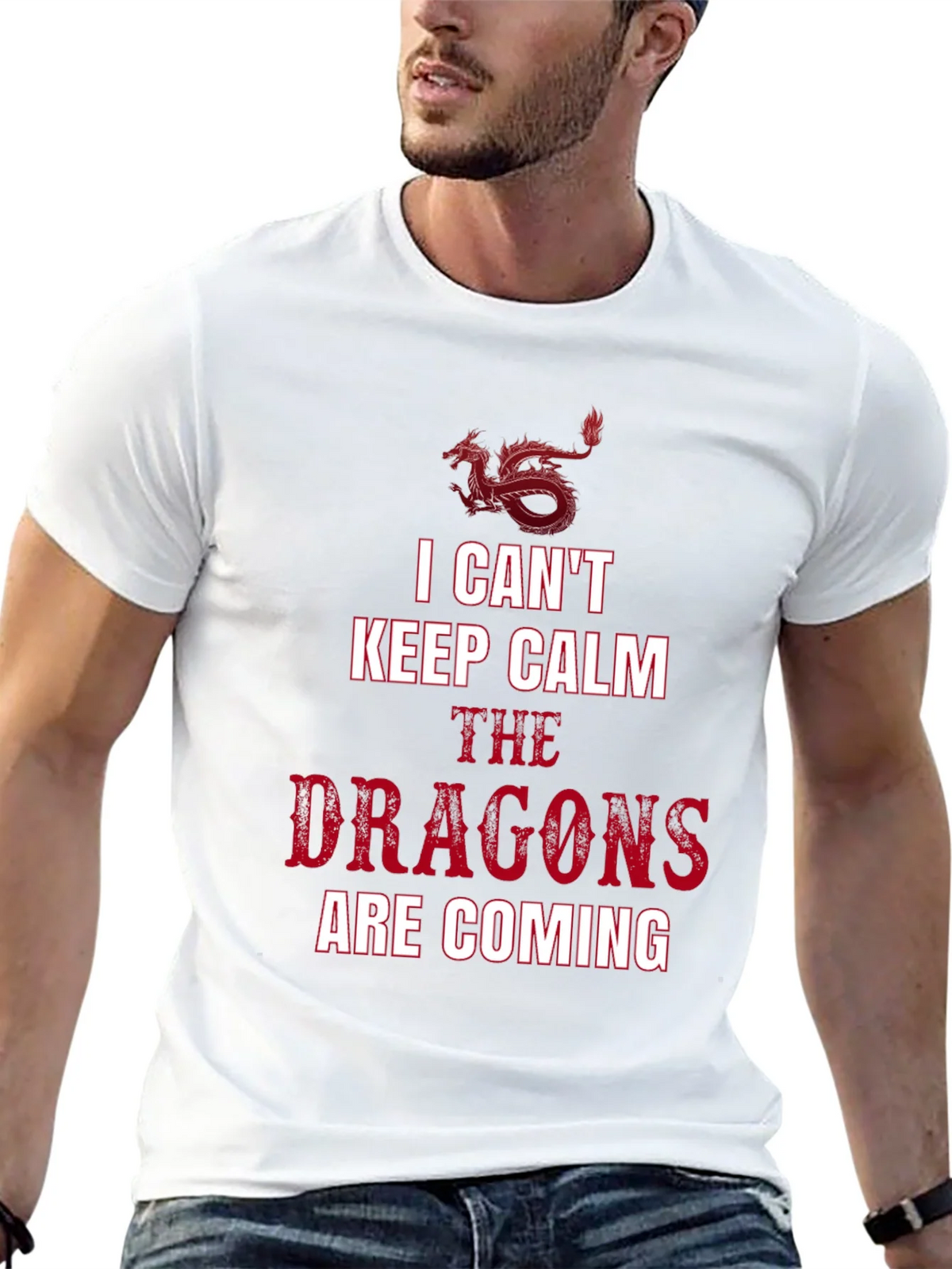 I Cant Keep Calm Dragons T-Shirt product image 12