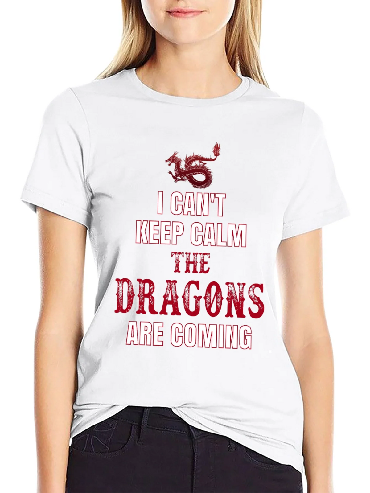 I Cant Keep Calm Dragons T-Shirt product image 8