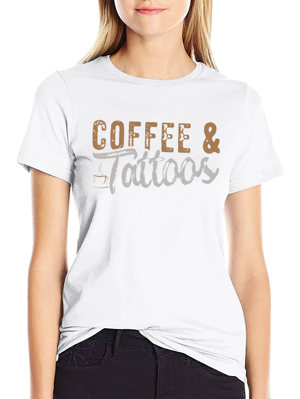 Coffee & Tattoos Black T-Shirt product image 8