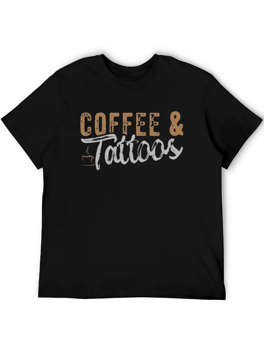 Coffee & Tattoos Black T-Shirt product image 5