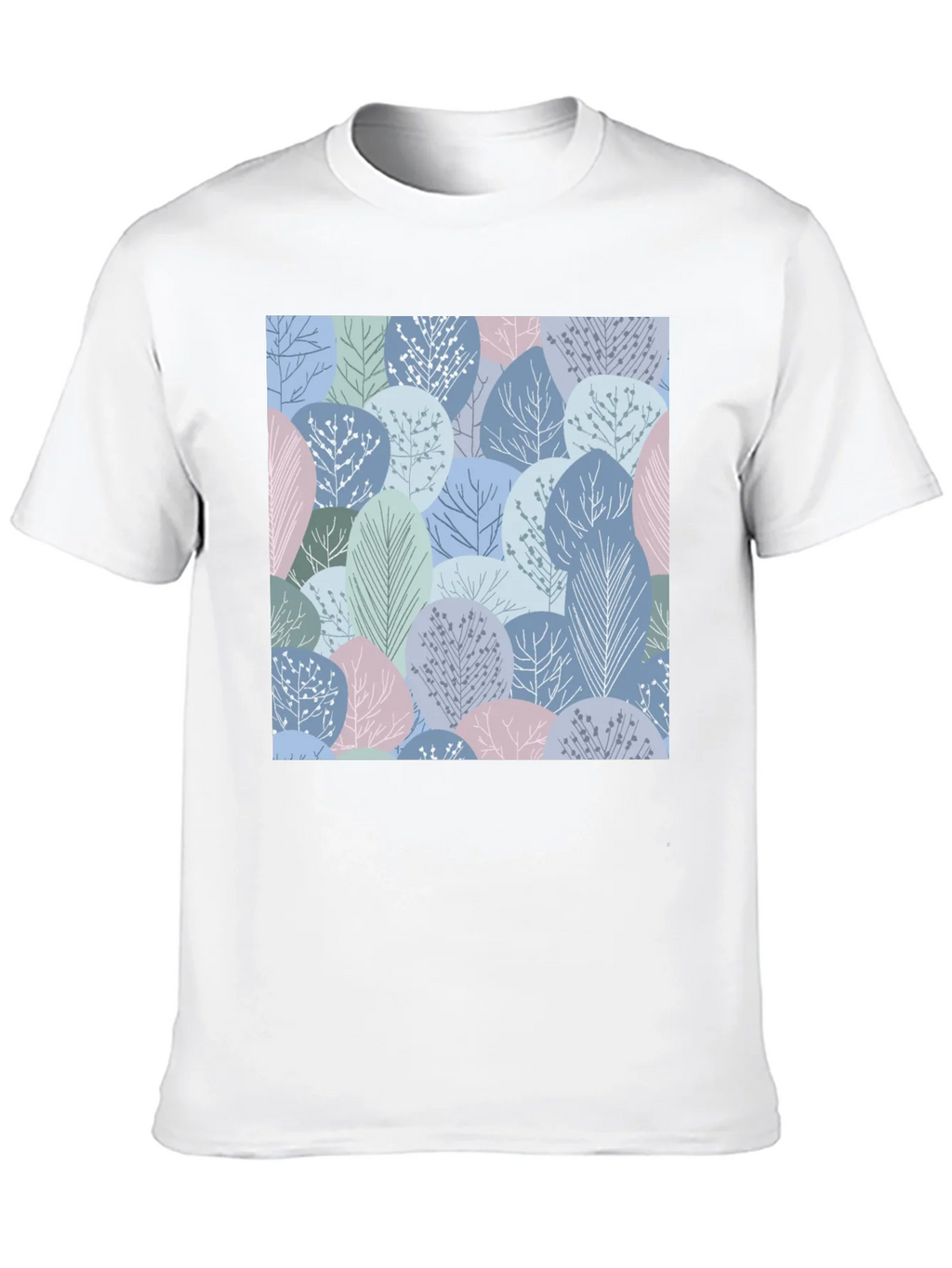 Abstract Forest Print Mens T-Shirt product image 9