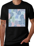 Abstract Forest Print Mens T-Shirt product image 1