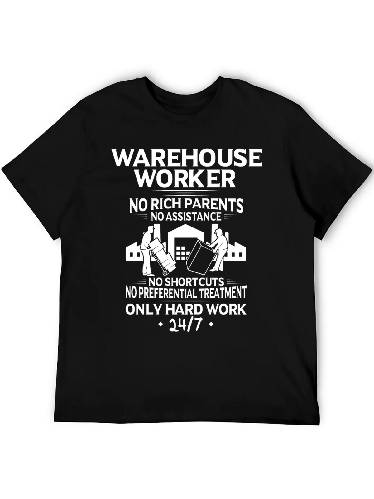 Warehouse Worker Hard Work T-Shirt product image 5