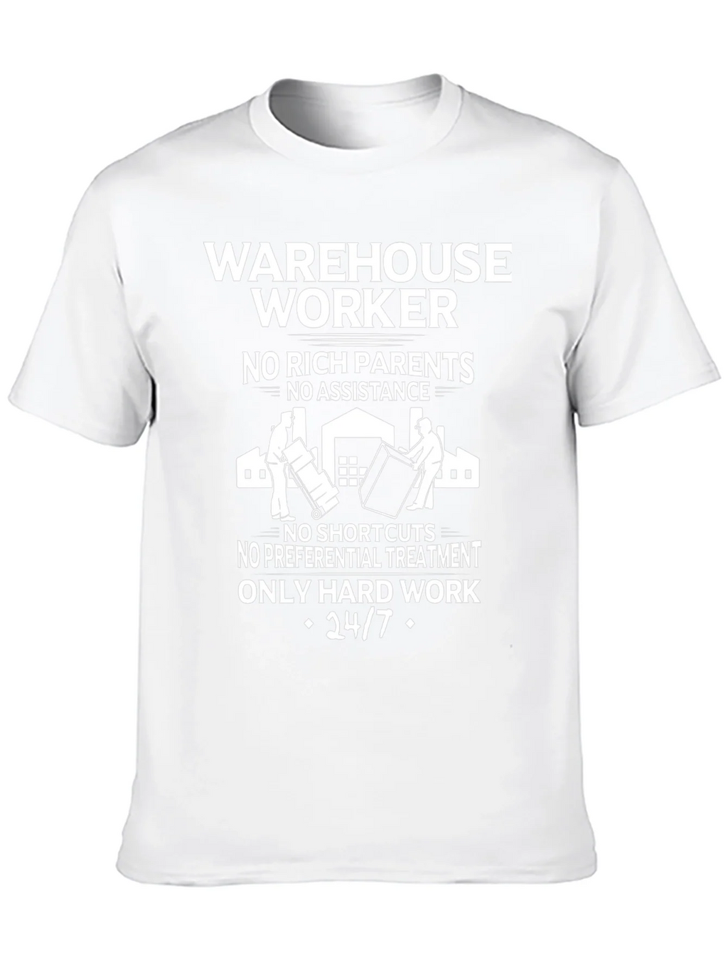 Warehouse Worker Hard Work T-Shirt product image 9