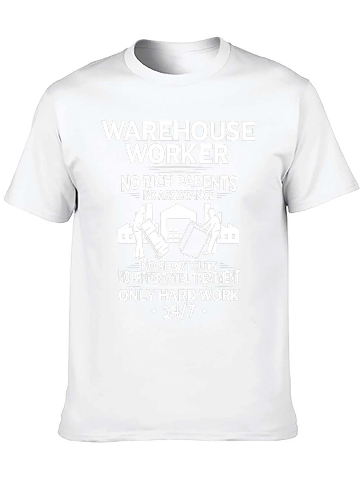 Warehouse Worker Hard Work T-Shirt product image 9