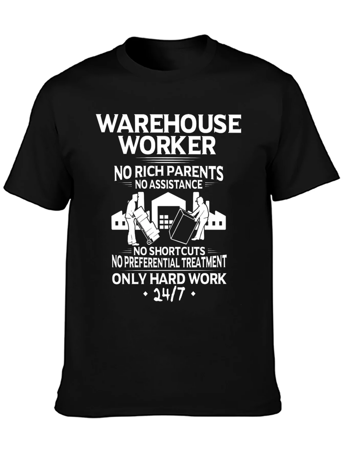 Warehouse Worker Hard Work T-Shirt product image 3