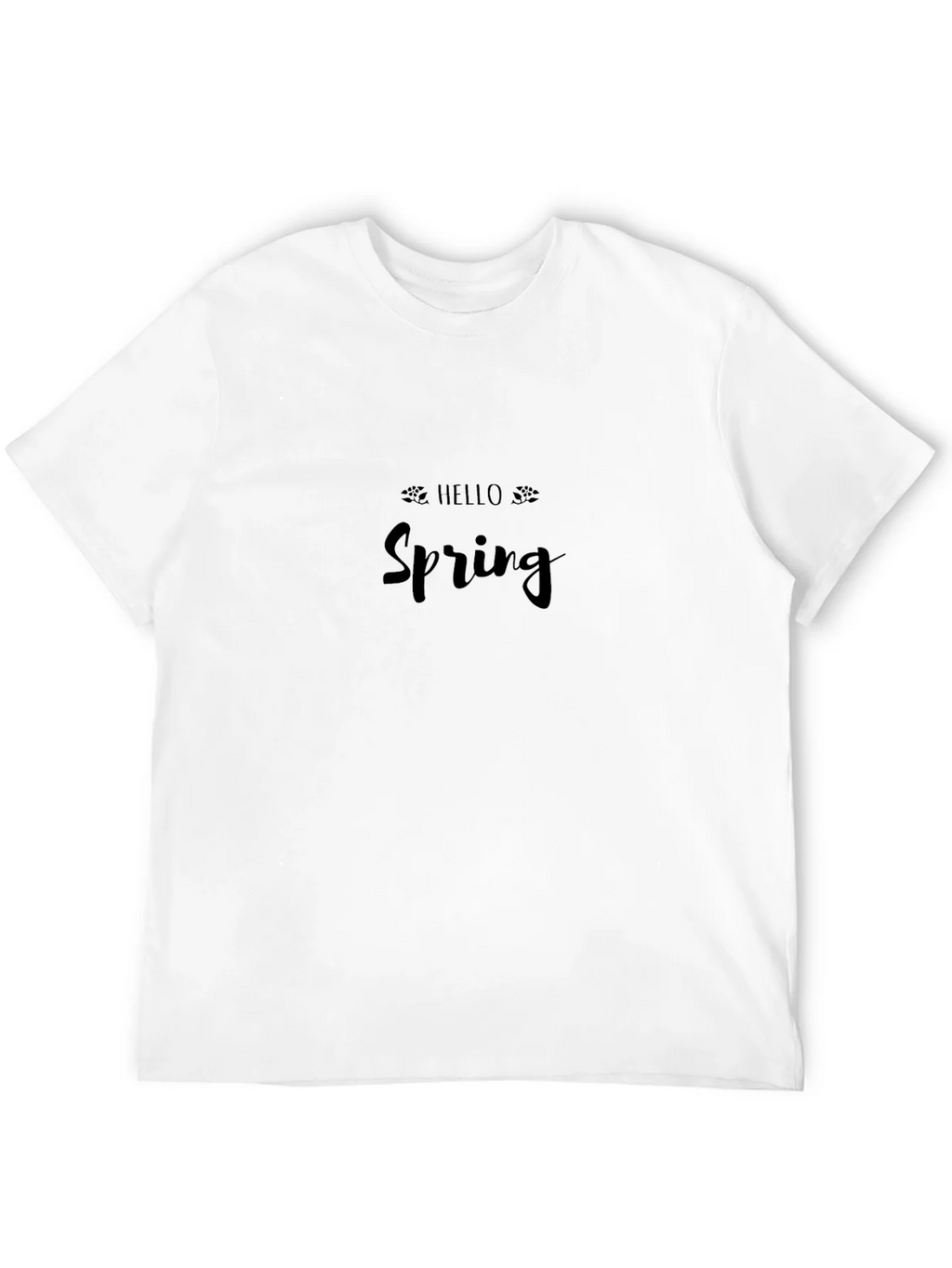 Hello Spring Black Graphic Tee product image 11