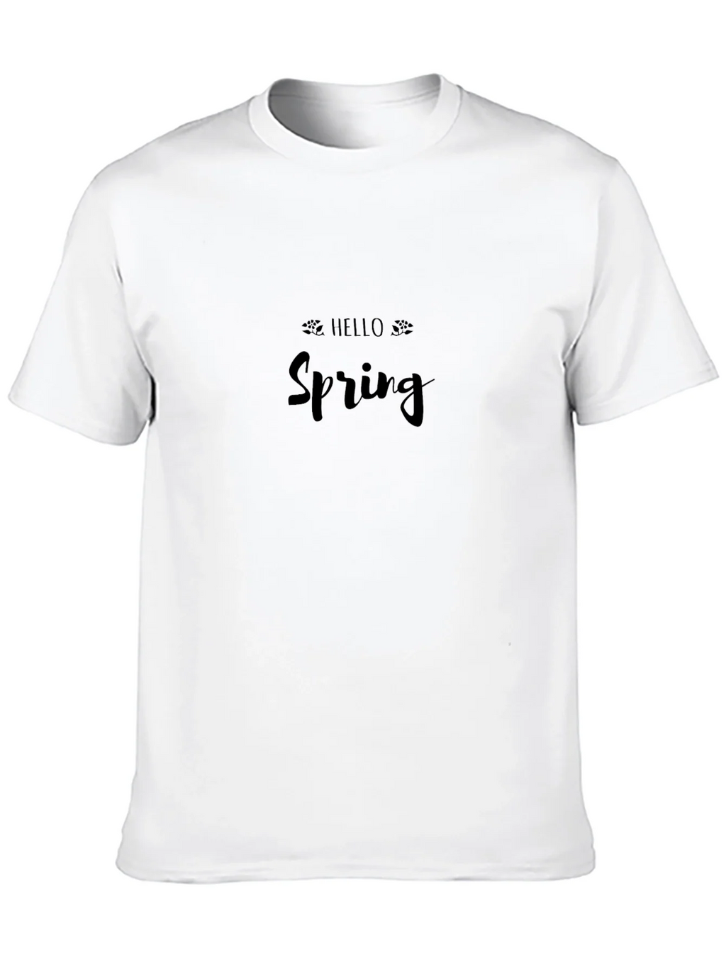 Hello Spring Black Graphic Tee product image 9