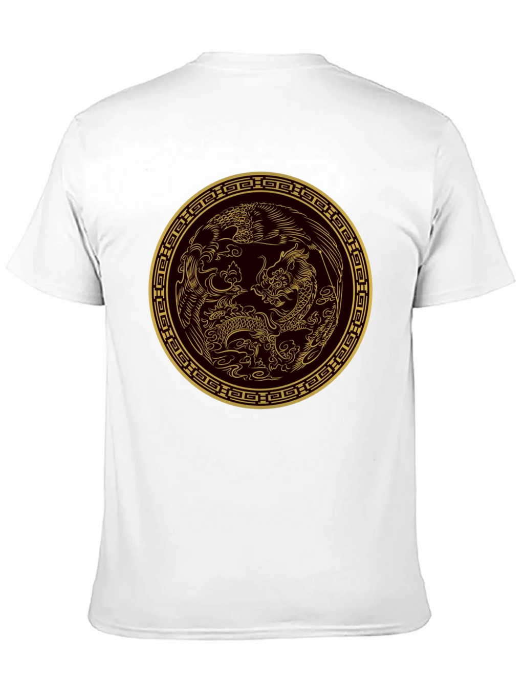 Dragon & Phoenix Graphic Tee - Black product image 10