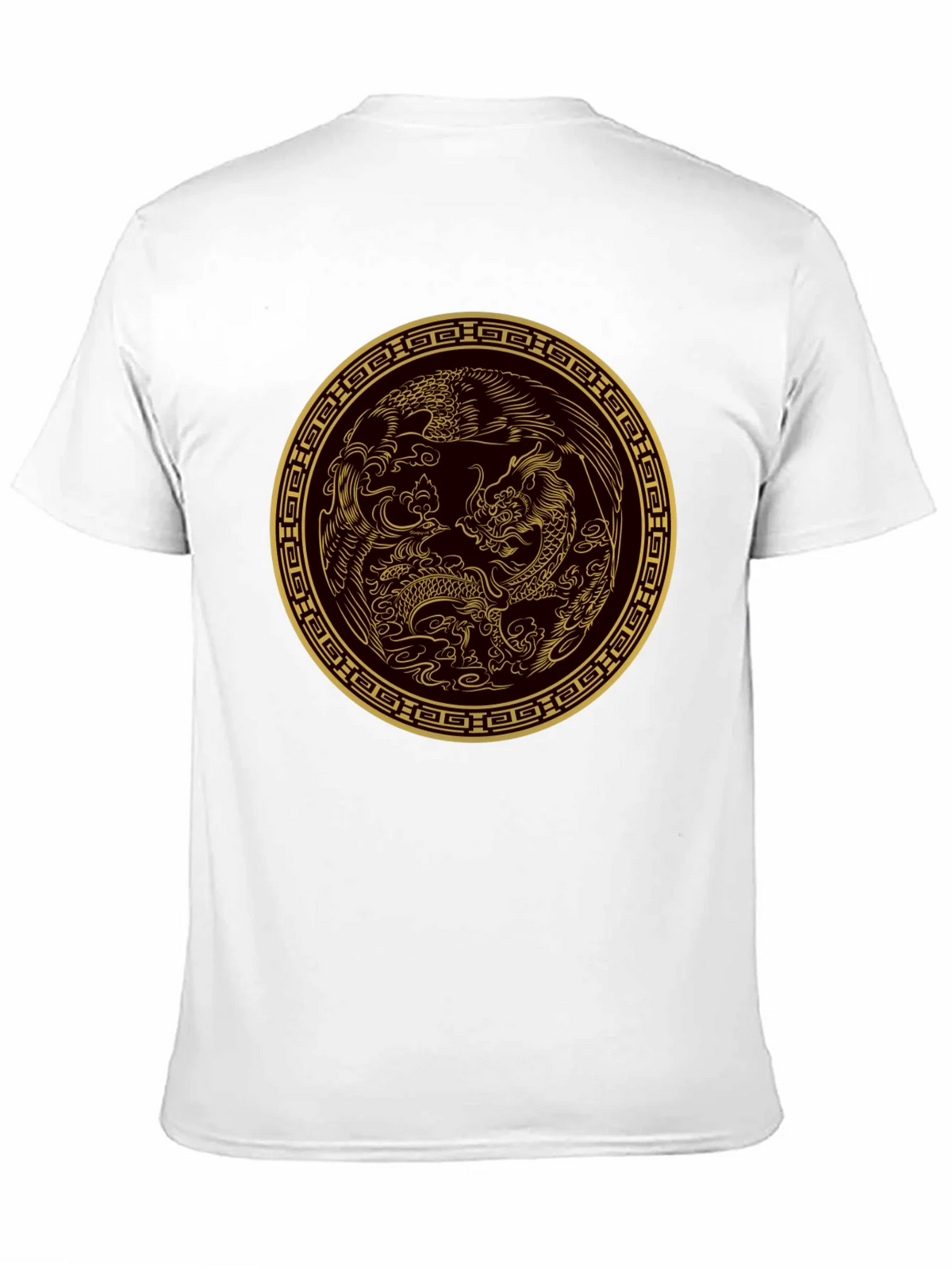 Dragon & Phoenix Graphic Tee - Black product image 10