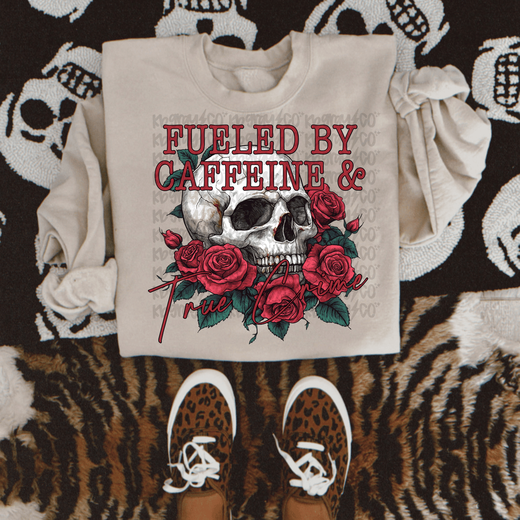 Fueled by caffeine and true crime