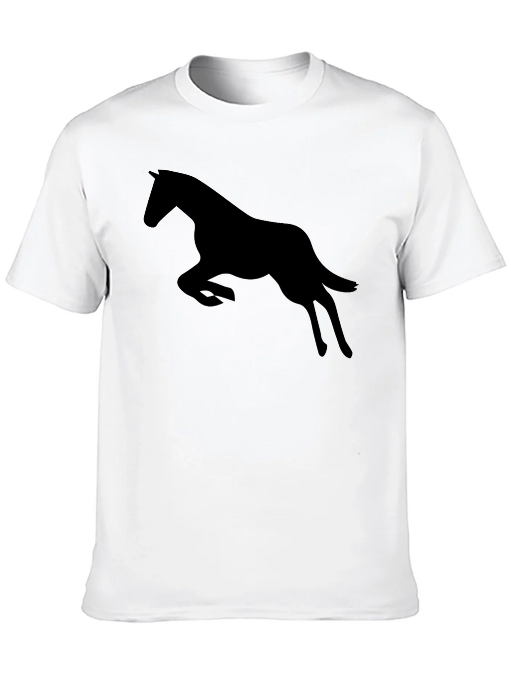 Black Horse Silhouette Graphic Tee product image 9