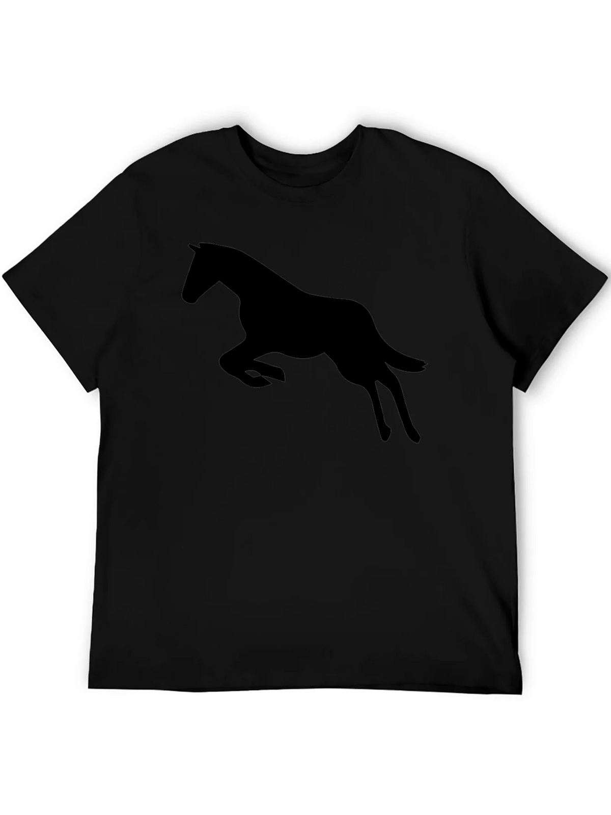 Black Horse Silhouette Graphic Tee product image 5