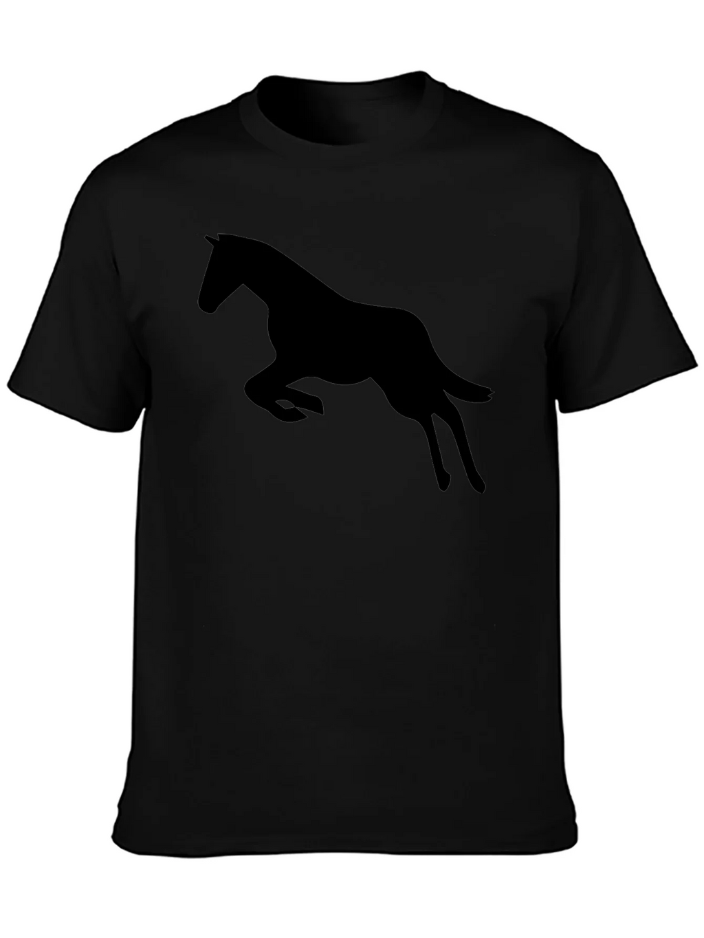 Black Horse Silhouette Graphic Tee product image 3