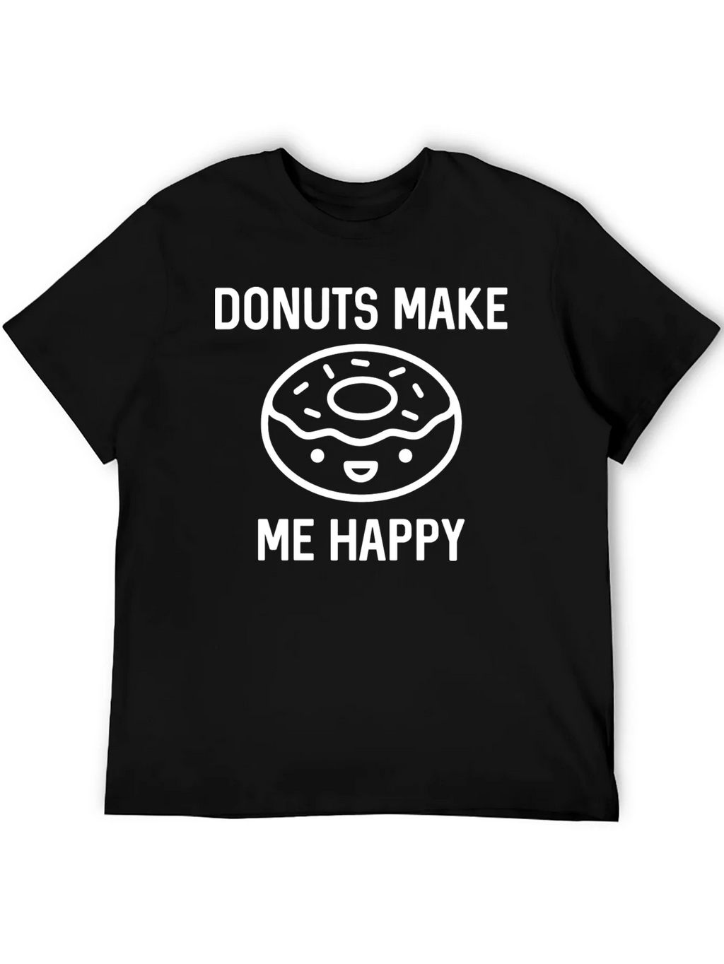 Donuts Make Me Happy Graphic Tee product image 2