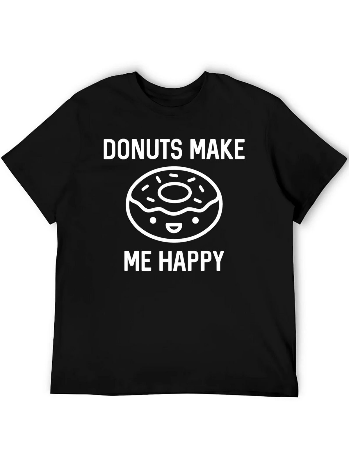Donuts Make Me Happy Graphic Tee product image 2