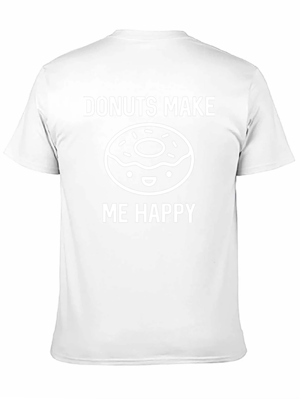 Donuts Make Me Happy Graphic Tee product image 5