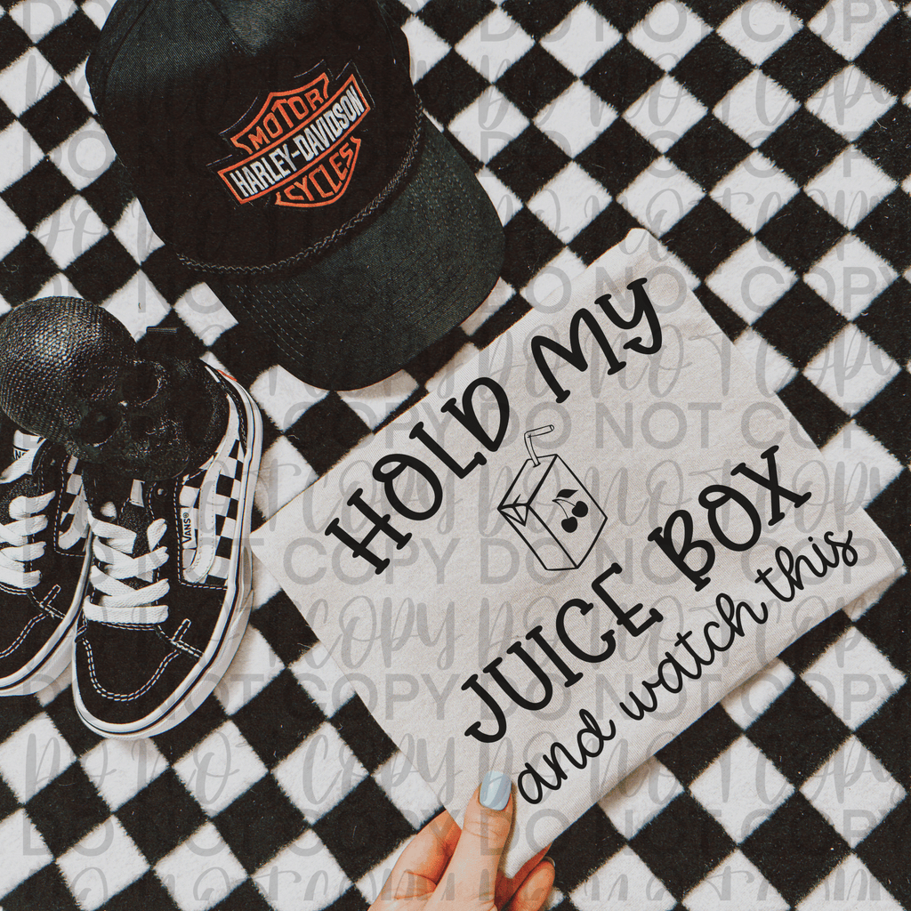 Hold my juice box