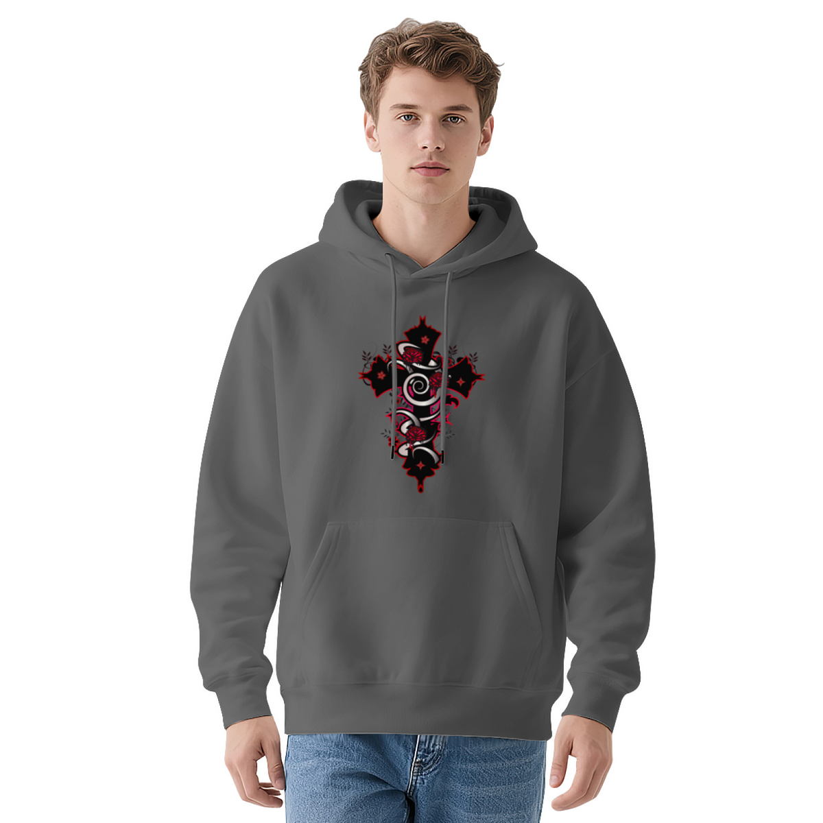 Premium Graphic Hoodie - Unique Artistic Design Pullover product image 12