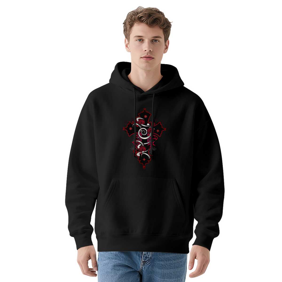Premium Graphic Hoodie - Unique Artistic Design Pullover product image 9