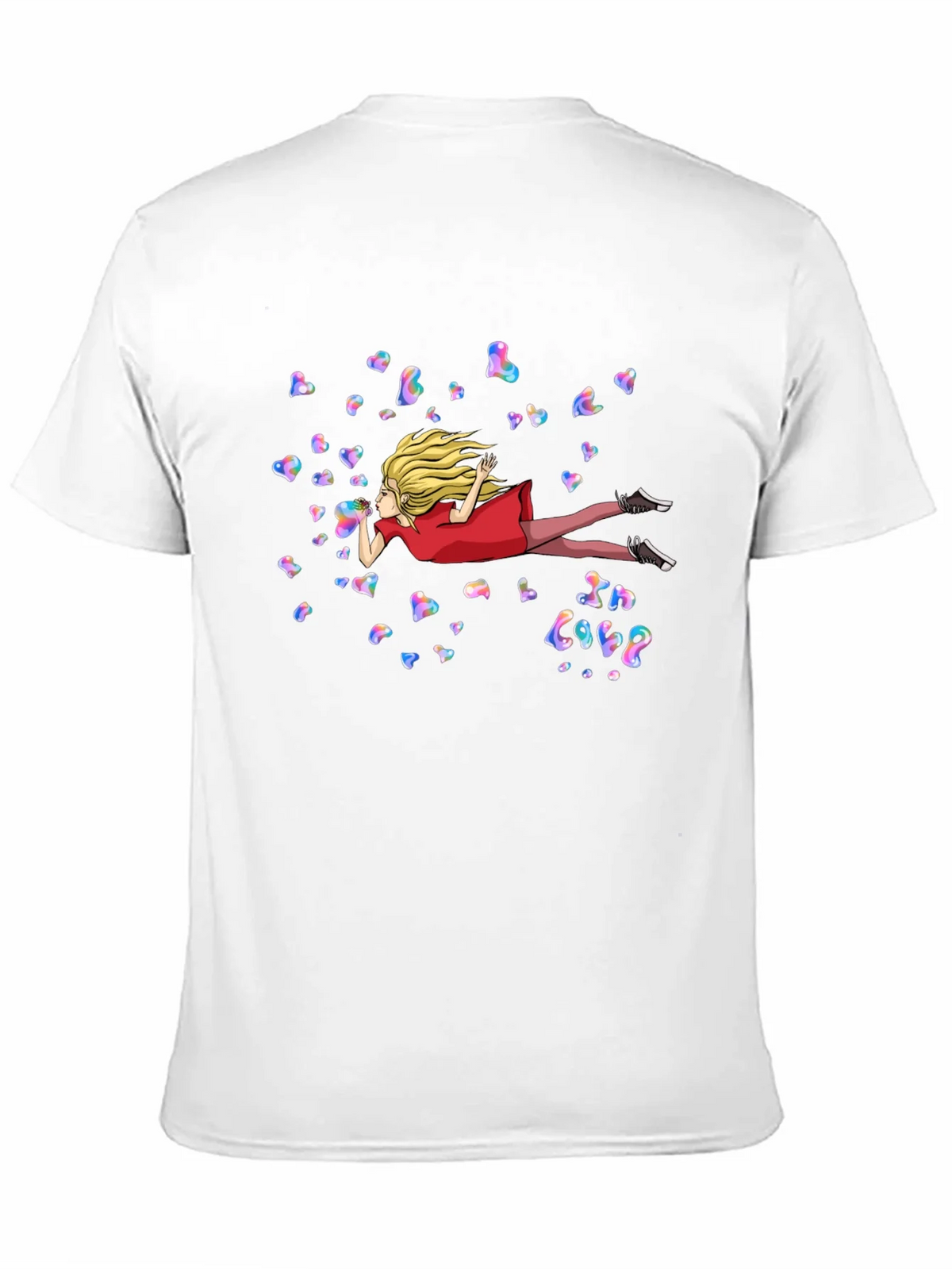 Whimsical In Love Heart Bubble T-Shirt product image 10