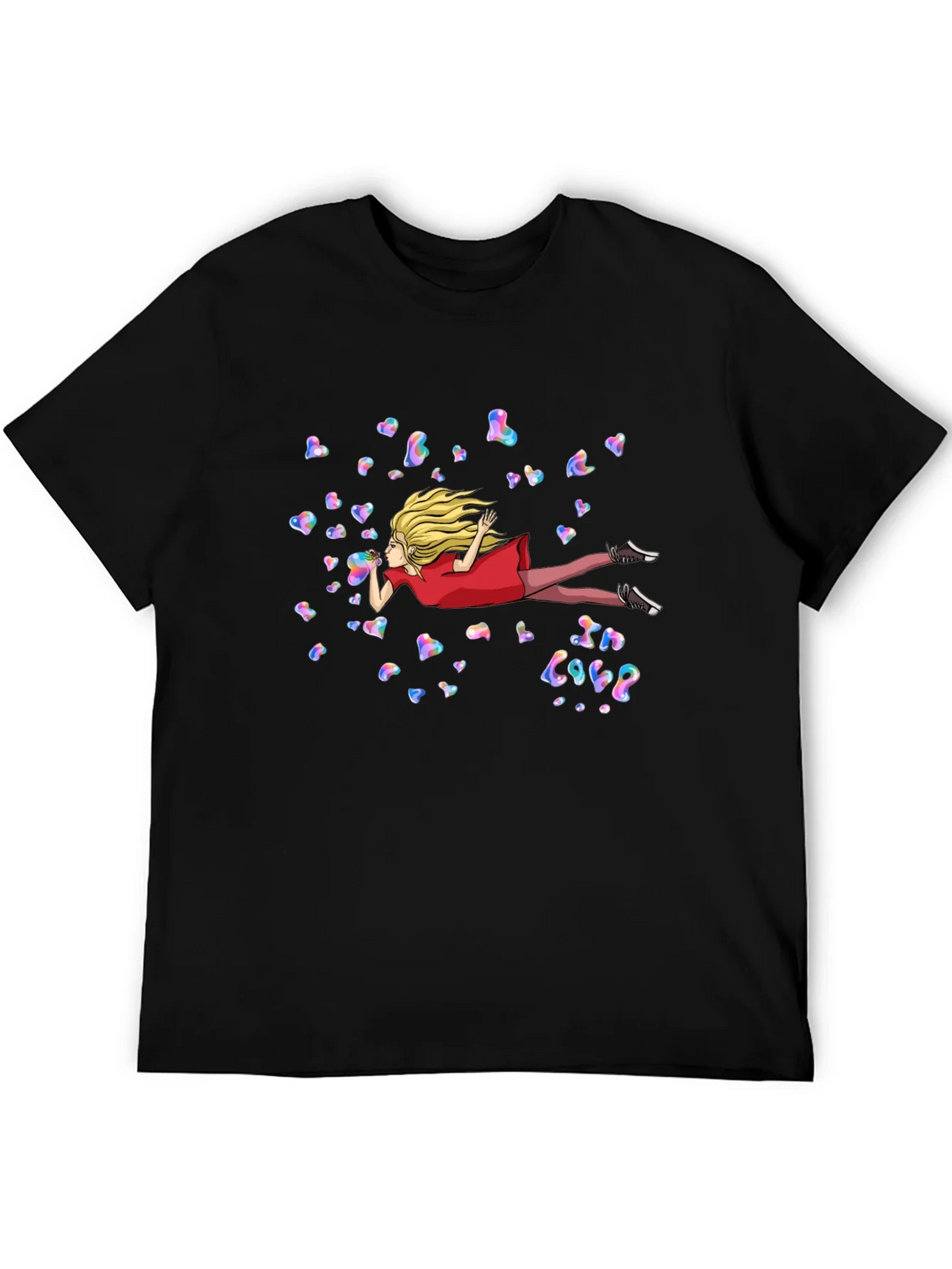 Whimsical In Love Heart Bubble T-Shirt product image 5