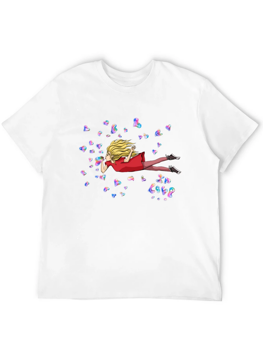 Whimsical In Love Heart Bubble T-Shirt product image 11